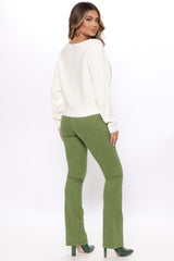 Mojave Bootcut Jeans - Green Ins Street