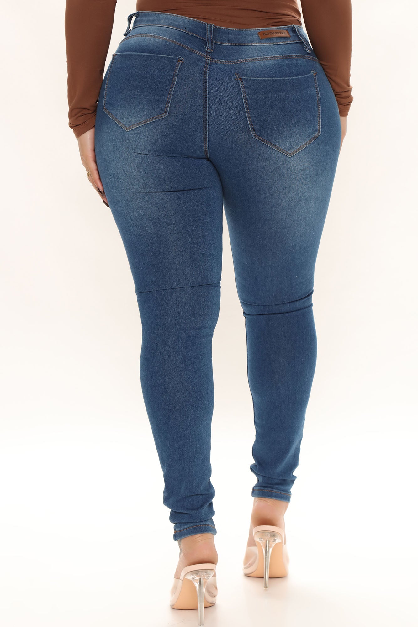 South Street Skinny Jeans - Medium Wash Ins Street