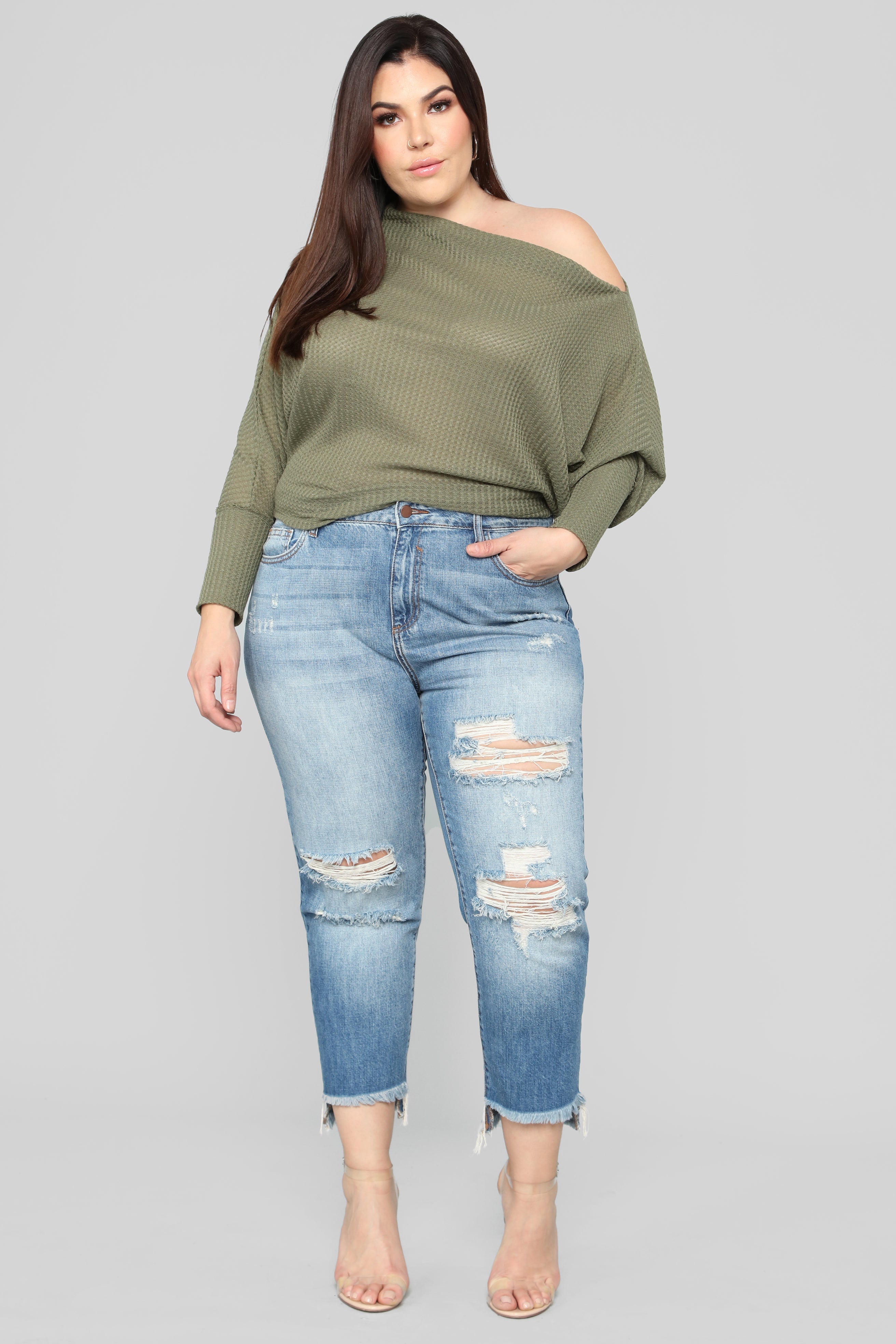 Toni Boyfriend Jeans - Medium Ins Street