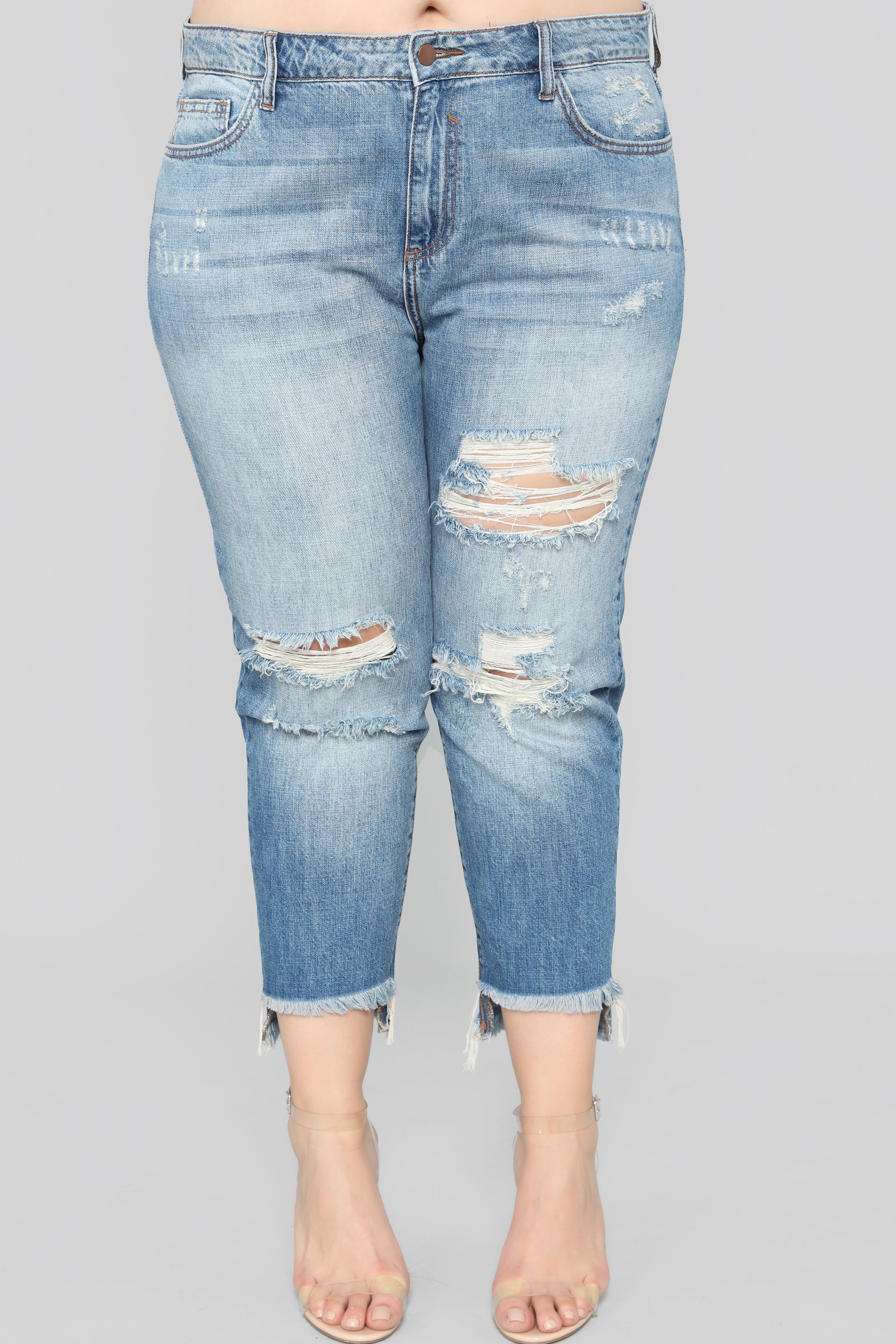 Toni Boyfriend Jeans - Medium Ins Street