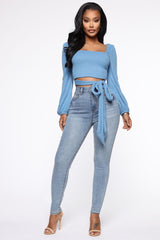 Save The Turtles High Rise Skinny Jeans - Light Wash Ins Street