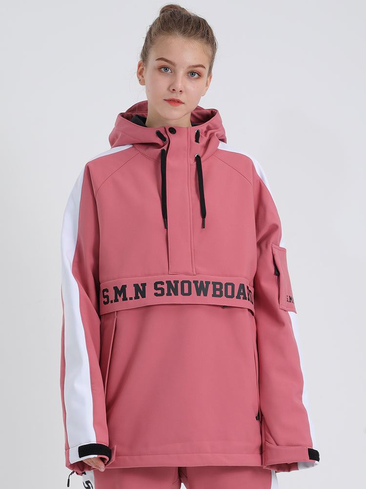 New Pink Ski Suit Windproof And Waterproof Winter Jacket Outdoor Warm Hoodie Sweater Snowboard Clothes Ins Street