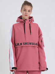 New Pink Ski Suit Windproof And Waterproof Winter Jacket Outdoor Warm Hoodie Sweater Snowboard Clothes Ins Street