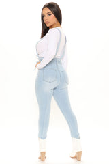 I Want It All Overalls - Medium Blue Wash Ins Street