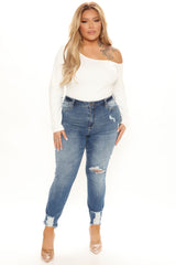 Give You Life Skinny Jeans - Dark Wash Ins Street