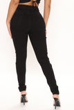 All Wound Up Skinny Jeans - Black Ins Street