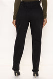 Down To Earth Stretch Mom Jeans - Black Ins Street
