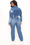 Above The Rest Non Stretch Mom Jeans - Dark Wash Ins Street