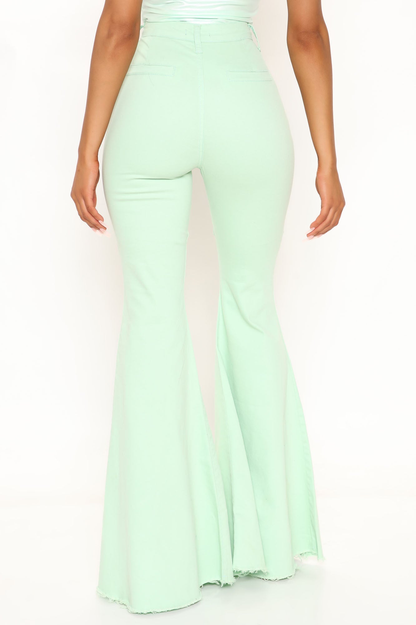 Naples Super Stretch Extreme Flare Jeans - Jade Ins Street