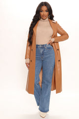 Tell Me High Rise Slim Straight Leg Jeans - Dark Wash Ins Street