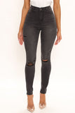 Tall Our Favorite High Rise Skinny Jeans - Grey