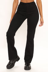 Let's Groove Bootcut Jeans - Black Ins Street