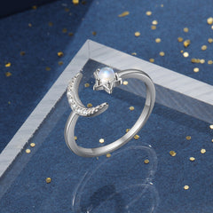 star and moon ring 2023-03-14 InsStreet