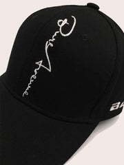 Women Letter Embroidery Baseball Cap Ins Street