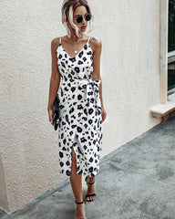 Caturday Midi Slip Dress Ins Street