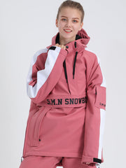 New Pink Ski Suit Windproof And Waterproof Winter Jacket Outdoor Warm Hoodie Sweater Snowboard Clothes Ins Street