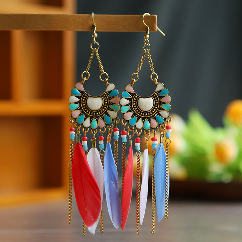 Bohemian Earrings Accessories Ins Street