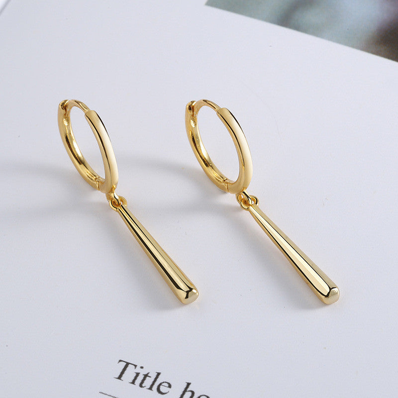 Simplicity Solid Earrings Ins Street