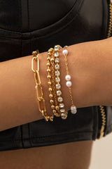 Simplicity Geometric Split Joint Bracelets Ins Street