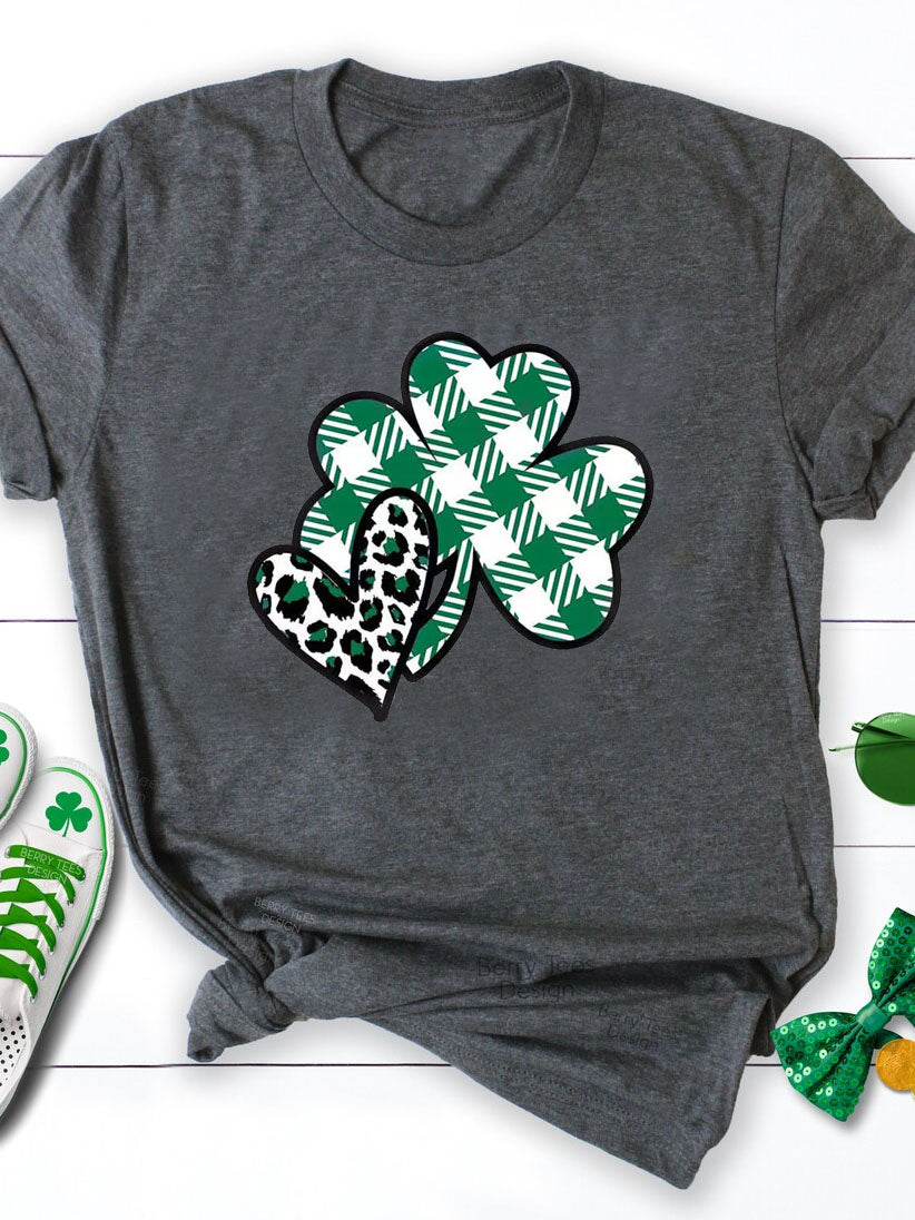 St Patricks Day Women T-shirt 2023-03-14 InsStreet