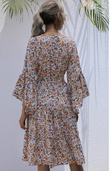 Hopyard Floral Smocked Babydoll Dress - FINAL SALE Ins Street