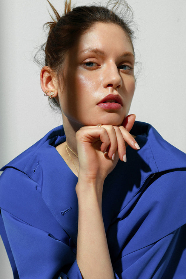 Cubic Zirconia Cross Ring Ins Street