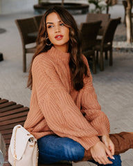 Windy City Knit Sweater - Almond Ins Street