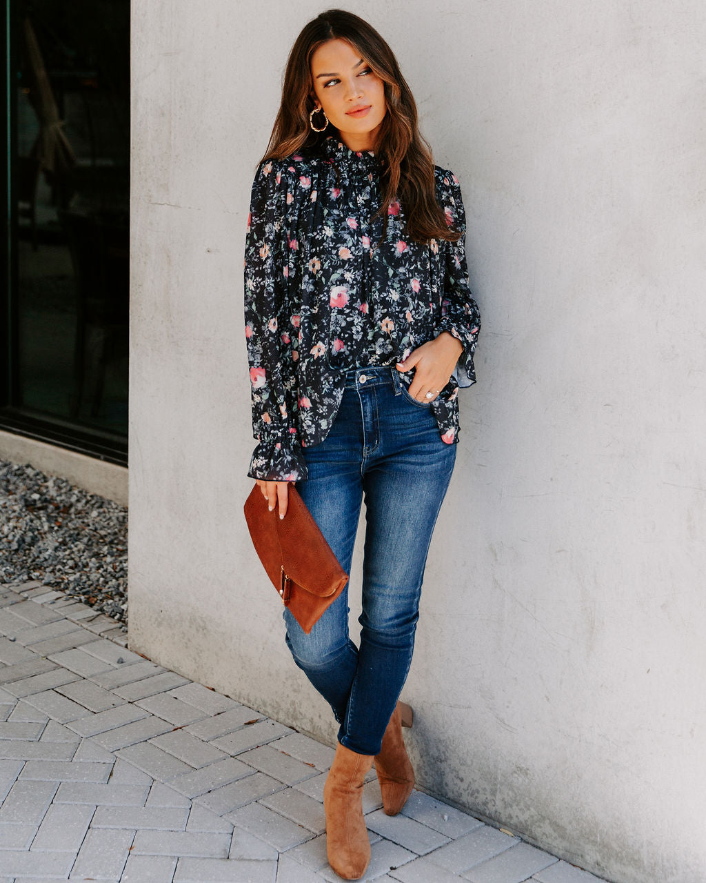 Fatima Floral Ruffle Blouse - FINAL SALE Ins Street