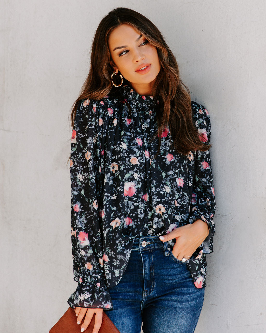 Fatima Floral Ruffle Blouse - FINAL SALE Ins Street