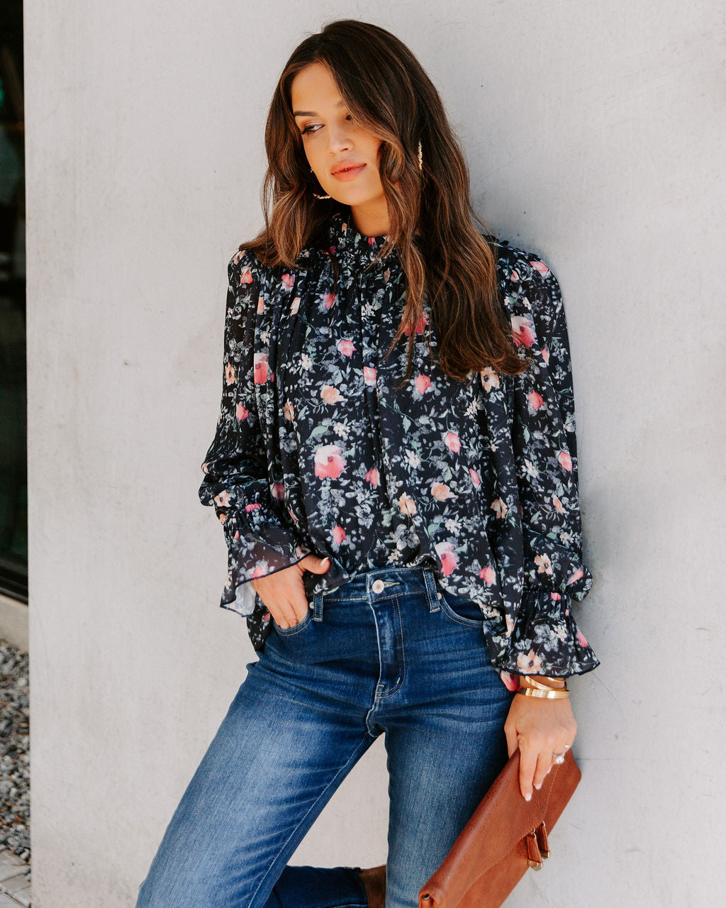 Fatima Floral Ruffle Blouse - FINAL SALE Ins Street