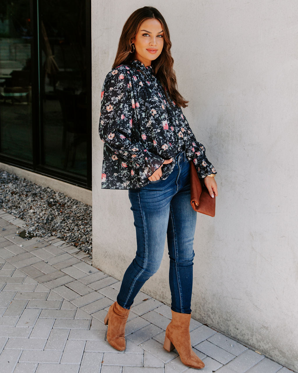 Fatima Floral Ruffle Blouse - FINAL SALE Ins Street