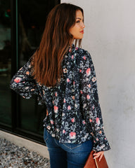 Fatima Floral Ruffle Blouse - FINAL SALE Ins Street