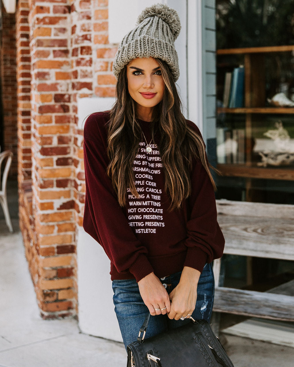 Holiday To-Do List Pullover - FINAL SALE Ins Street