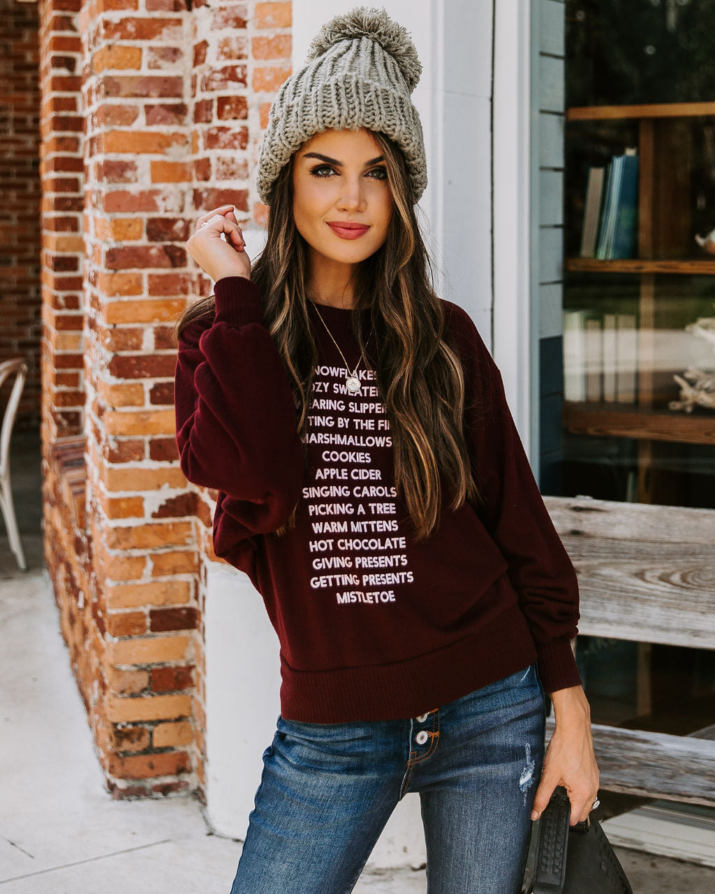 Holiday To-Do List Pullover - FINAL SALE Ins Street