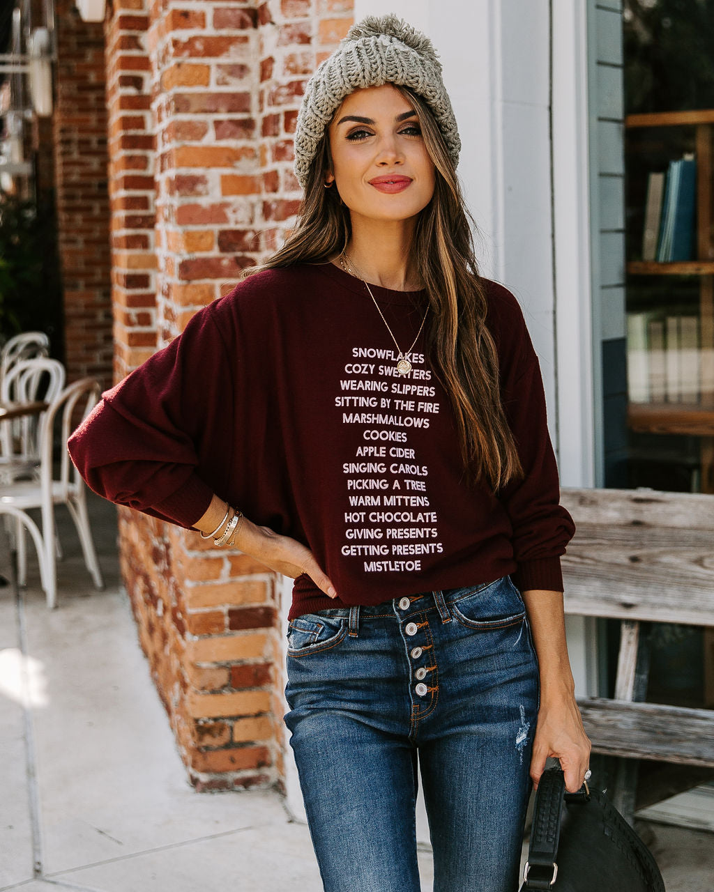 Holiday To-Do List Pullover - FINAL SALE Ins Street