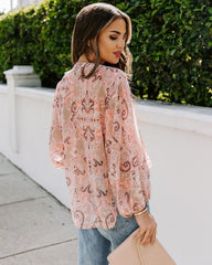 Eleanor Paisley Blouse Ins Street