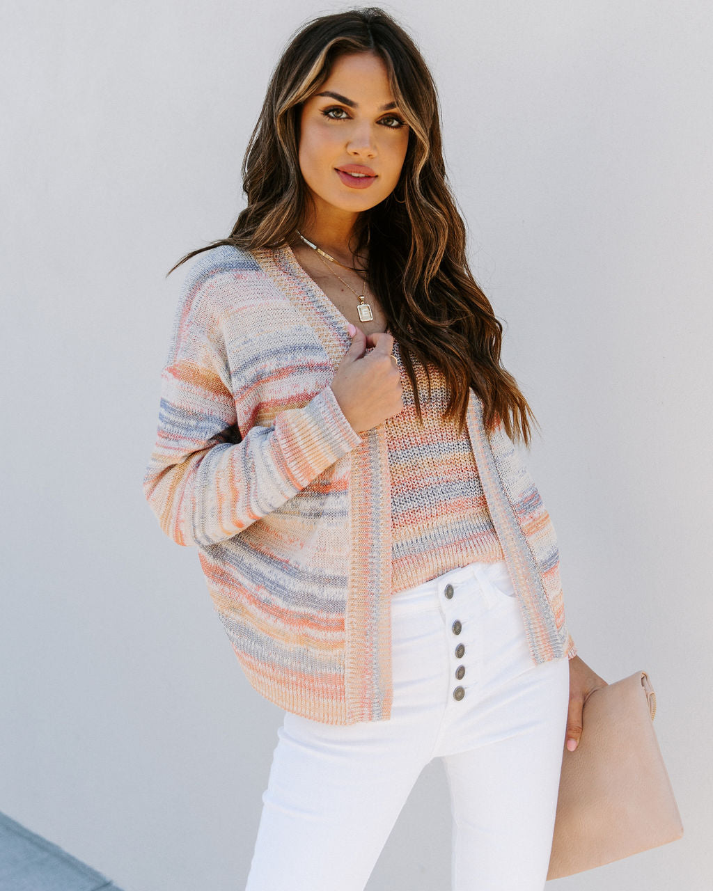 Cotton Blend Wake Your Dreams Cardigan - FINAL SALE LUSH-001