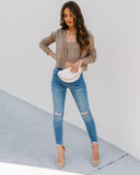 Margaret Cropped Knit Sweater Tank Ins Street