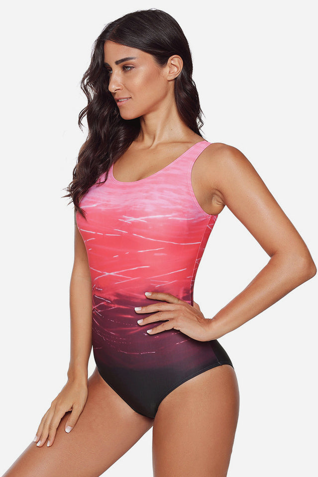 Athletic Training Cross Back Swimwear Ins Street