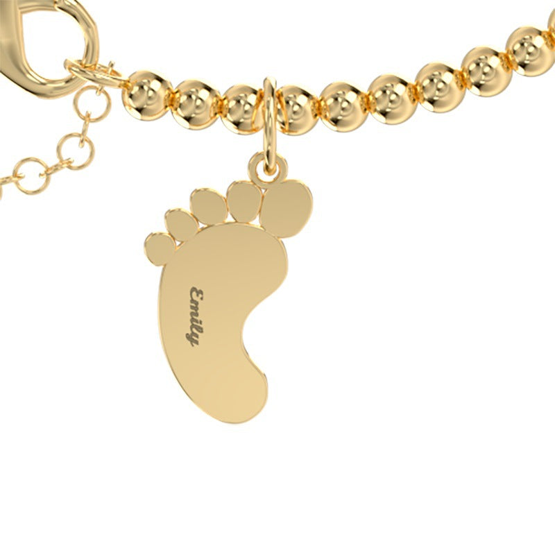 Small  Feet Customized Bracele 2023-03-14 InsStreet