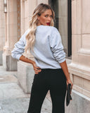 1990 Paris Cotton Blend Sweatshirt LULU-001