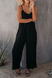 Aliya Relaxed Bamboo Blend Knit Jumpsuit