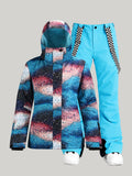 New Winter Snow Suit Warm Quilted Waterproof And Windproof Thickened Single And Double Board Ski Suit