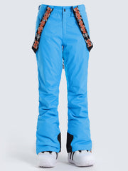 Highland Bib Snowboard & Ski Blue Pants Ins Street