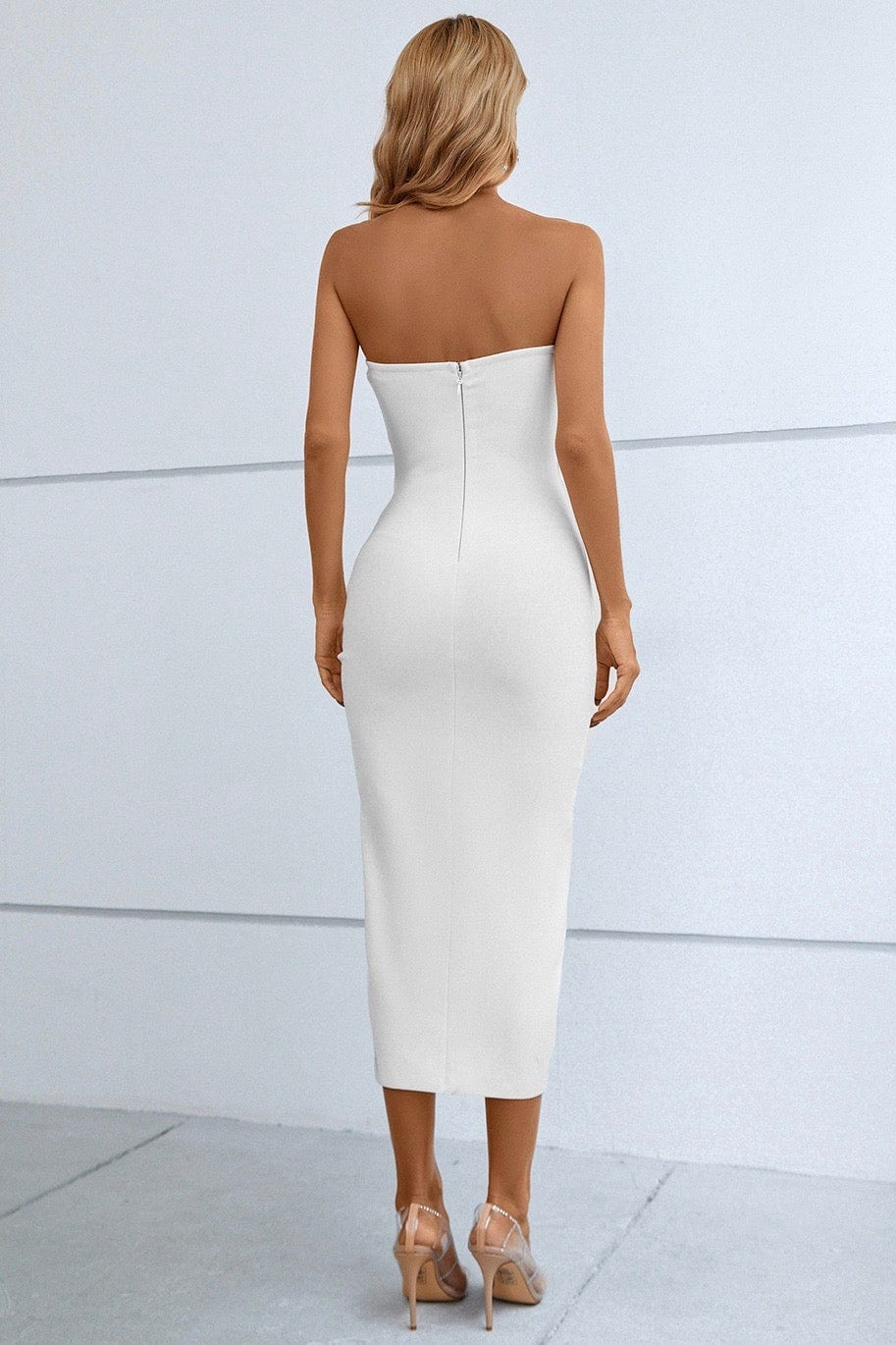 Lolita Off Shoulder Asymmetric Bandage Dress Ins Street