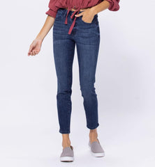 Spots Mid-Rise Mineral Wash Relaxed Jeans Ins Street