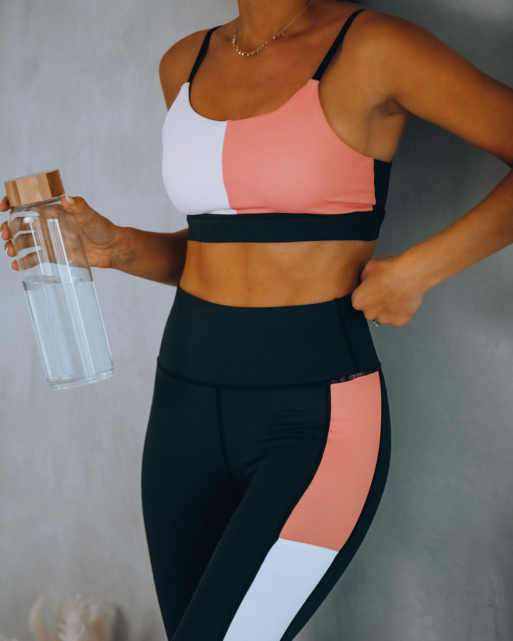 Yogi Colorblock Sports Bra Ins Street