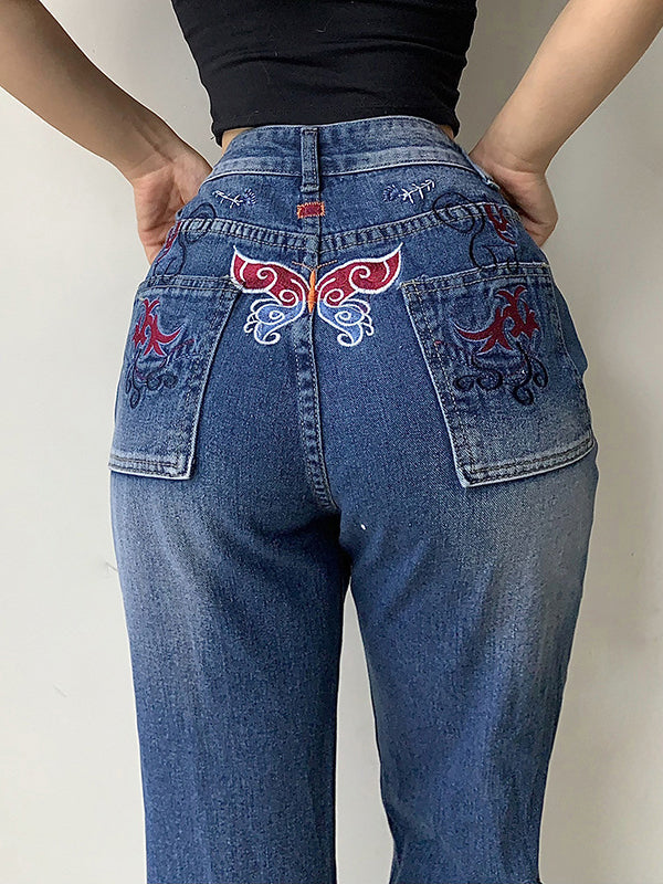 Straight Loose Wide Leg Mopping Pants 2023-03-14 InsStreet