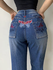 Straight Loose Wide Leg Mopping Pants 2023-03-14 InsStreet