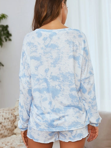 Tie-dye Printing Ladies Home Service Suit 2023-03-14 InsStreet